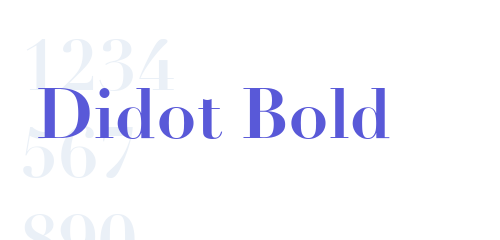 didot bold text free download photoshop