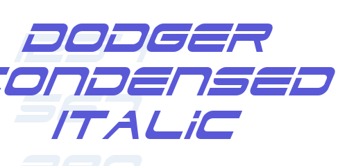 dodger condensed font photoshop download