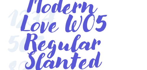modern love font free download