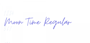 Moon Time Regular - Font Free [ Download Now ]