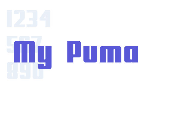 My Puma - Font [ Download Now