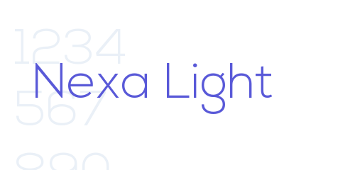 Nexa Light - Font Free [ Download ]