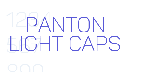Panton Light Caps - Font [ Now ]