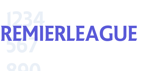 Premier League Font Download - Fonts4Free