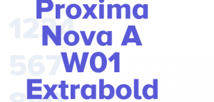 proxima nova extrabold font free download ttf
