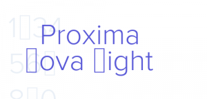proxima nova light italic font free download