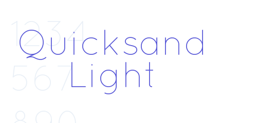 Quicksand Light Font Free Download Now ]