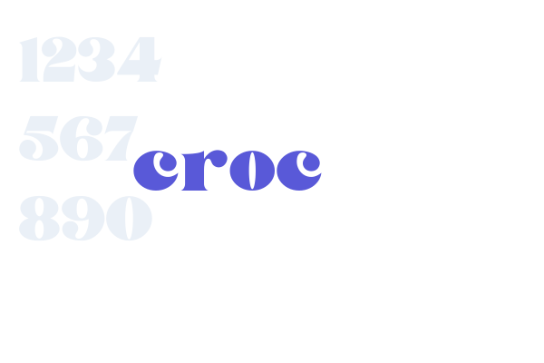 croc - Font Free [ Download Now ]