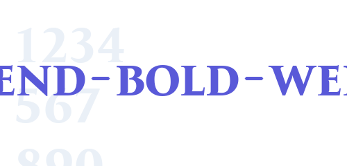 transcend bold font free download