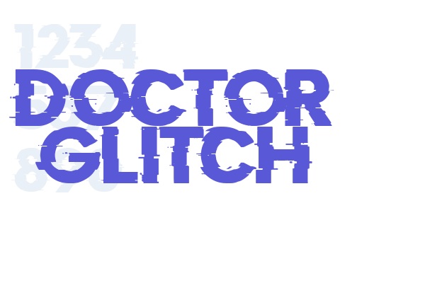 Doctor Glitch Font Download