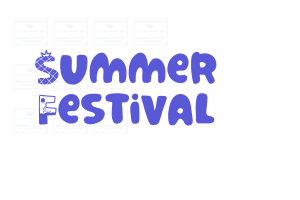 Summer Festival - Font Free [ Download Now ]