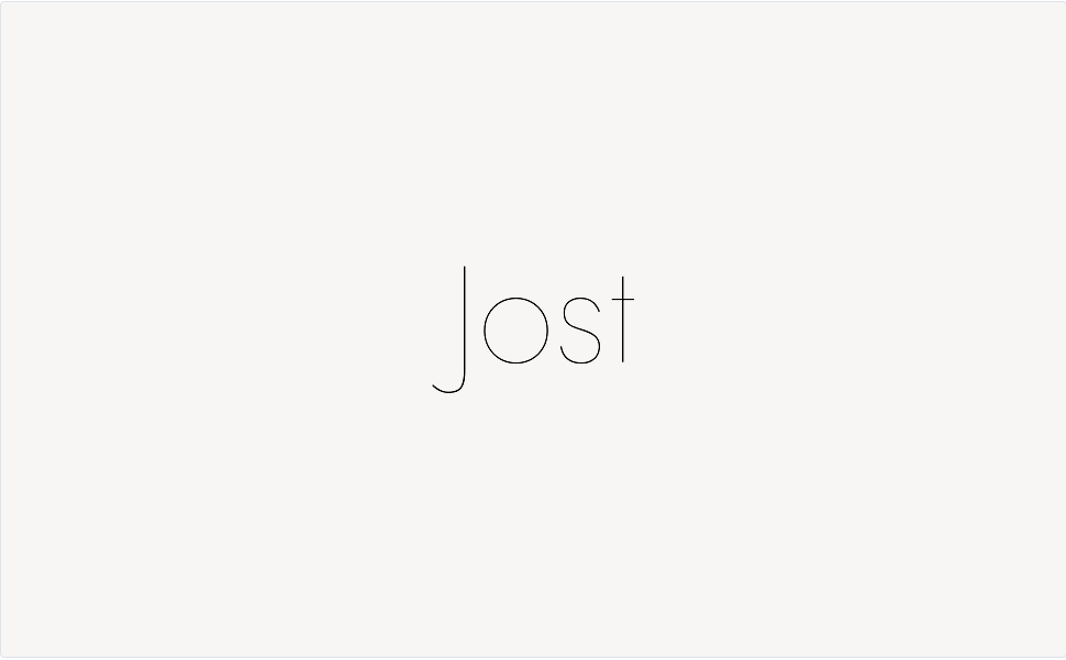 Jost - Font Free [ Download Now ]