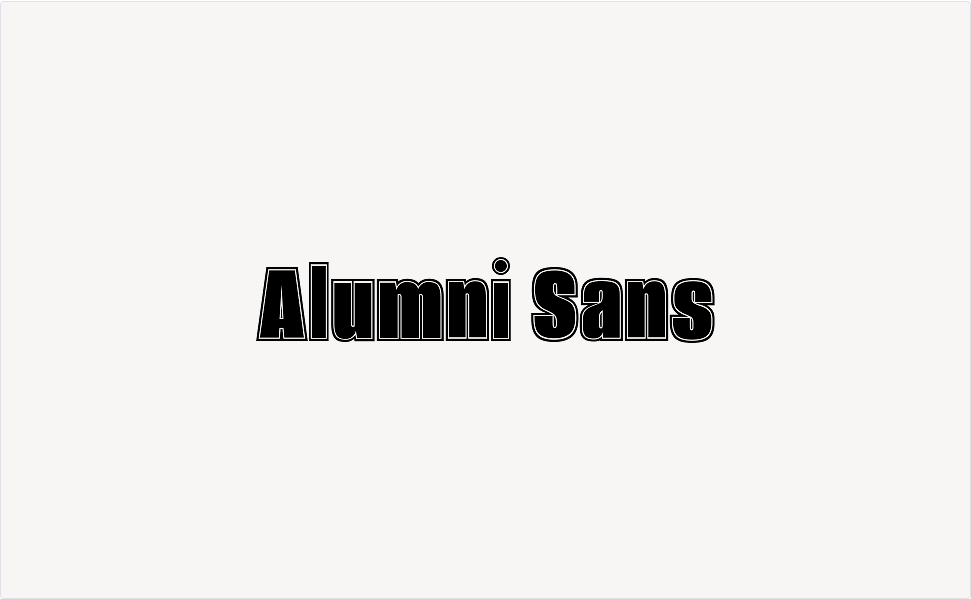 Alumni Sans - Font Free [ Download Now ]