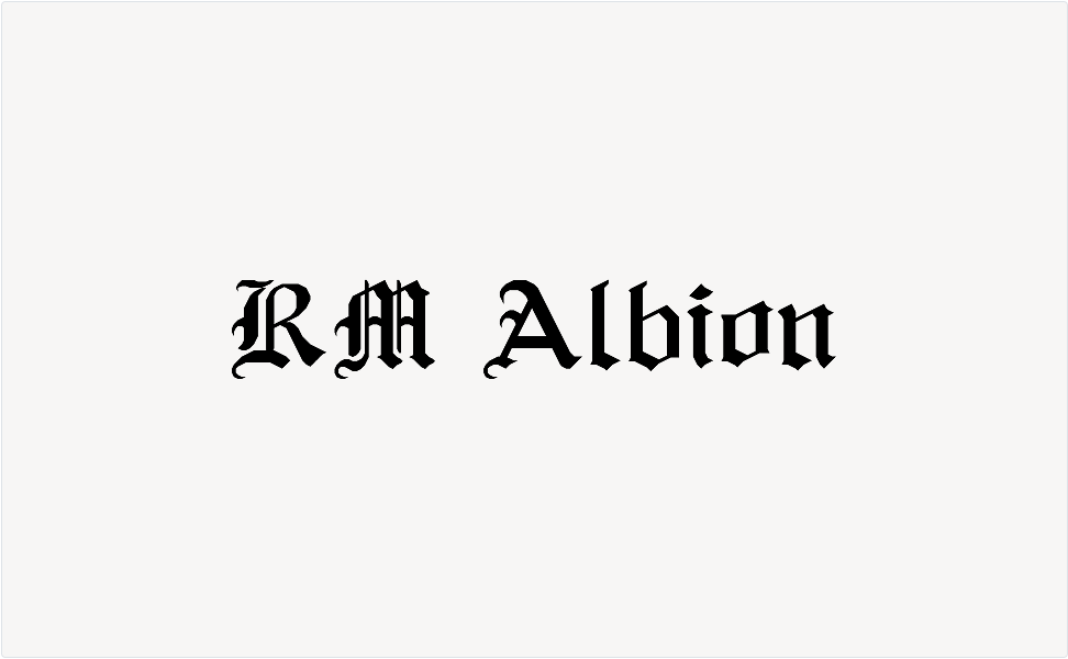 RM Albion - Font Free [ Download Now ]