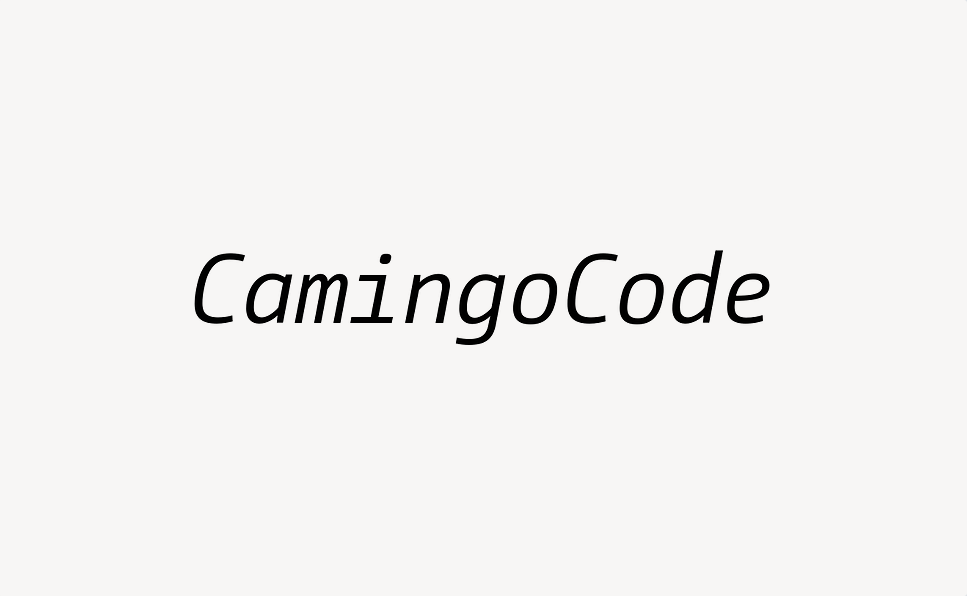 CamingoCode - Font Free [ Download Now ]