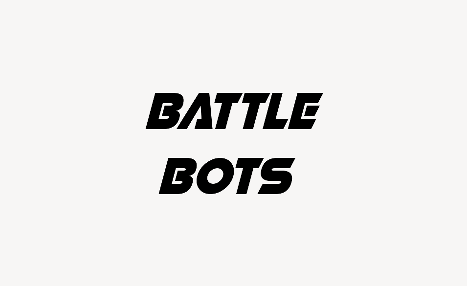Battle Bots - Font Free [ Download Now ]