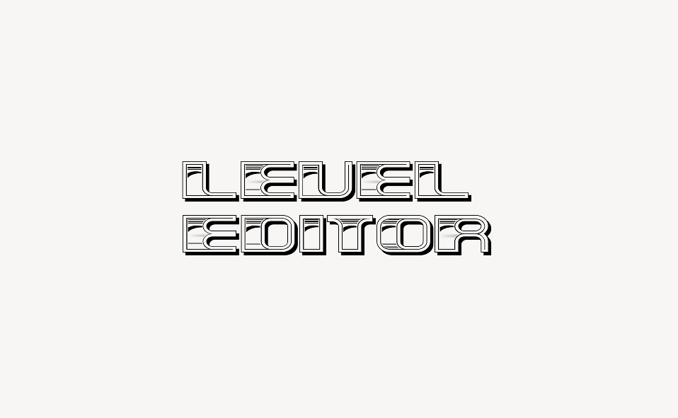 Level Editor - Font Free [ Download Now ]