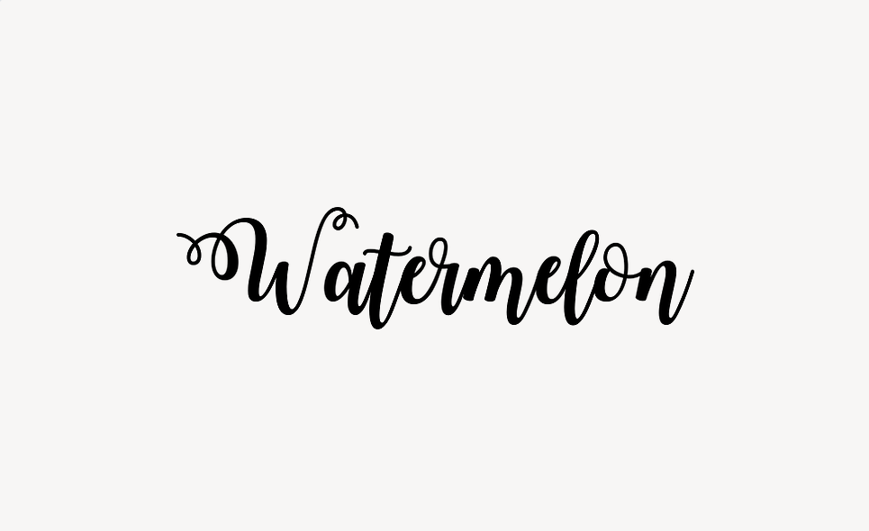 Watermelon - Font Free [ Download Now ]