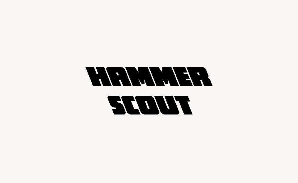 Hammer Scout - Font Free [ Download Now ]
