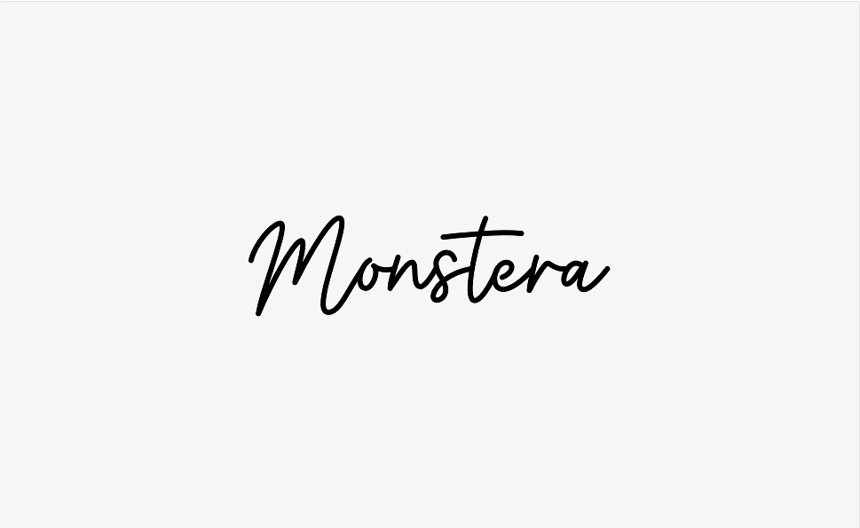 Monstera - Font Free [ Download Now ]
