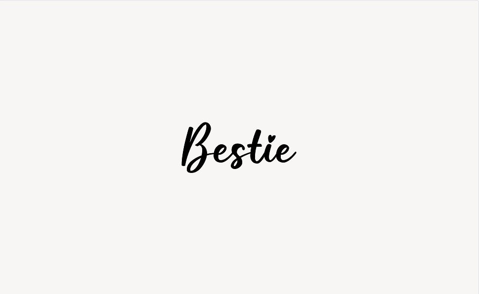 Bestie - Font Free [ Download Now ]