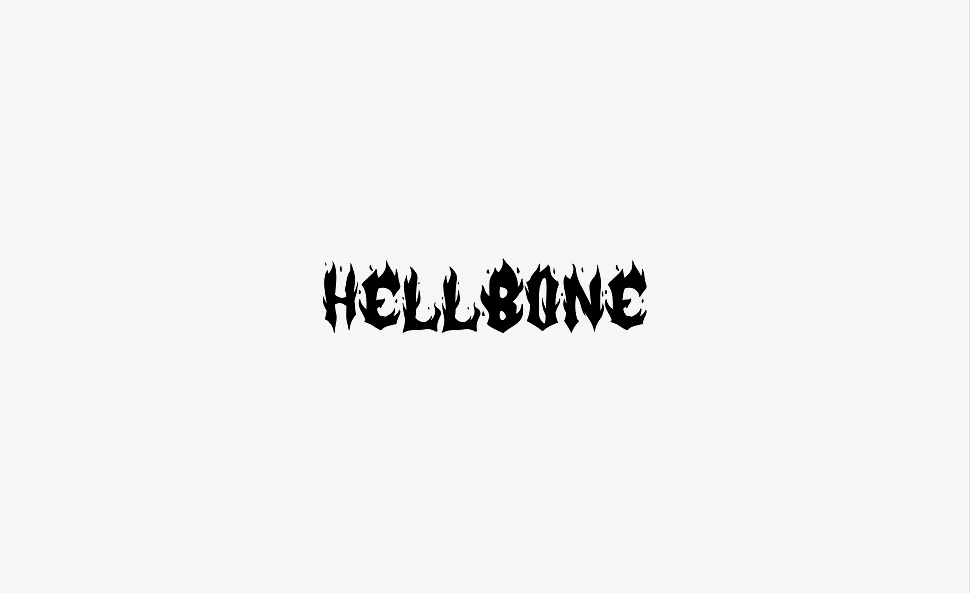 Hellbone - Font Free [ Download Now ]