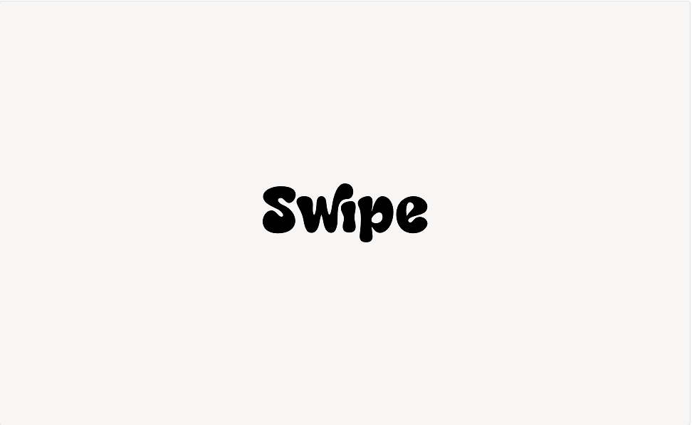 Swipe - Font Free [ Download Now ]