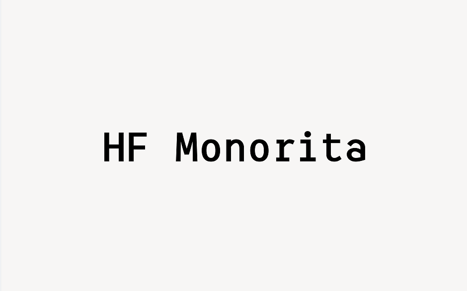 HF Monorita - Font Free [ Download Now ]
