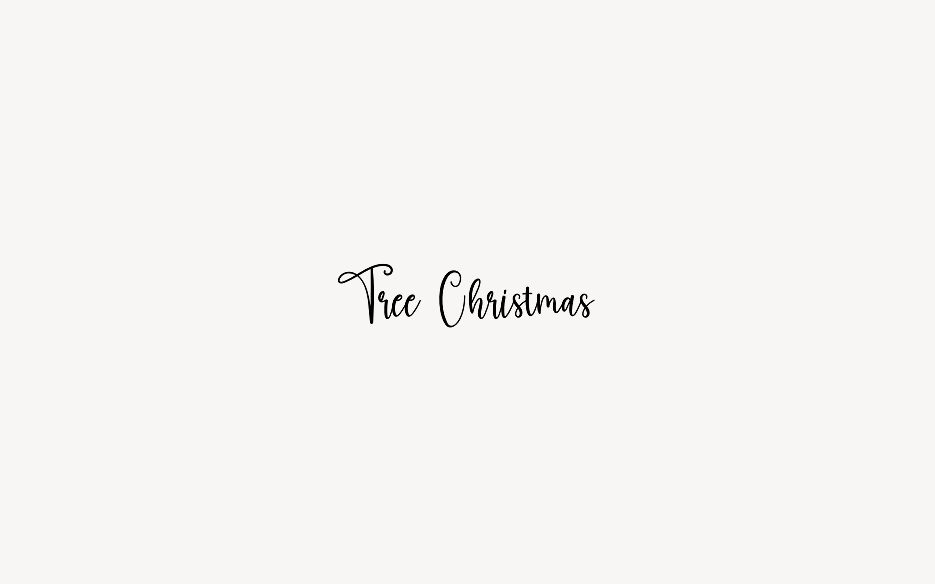 Tree Christmas - Font Free [ Download Now ]