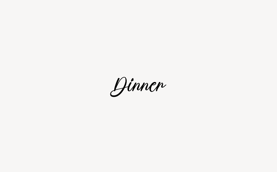 Dinner - Font Free [ Download Now ]