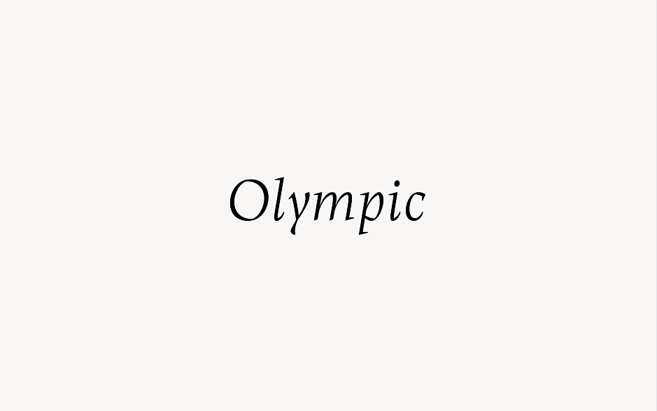 Olympic - Font Free [ Download Now ]