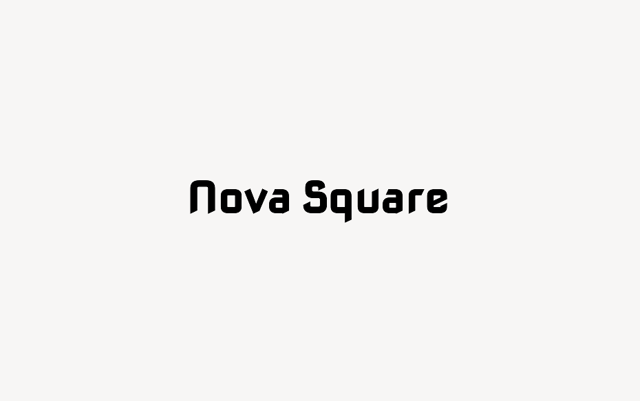 Nova Square - Font Free [ Download Now ]