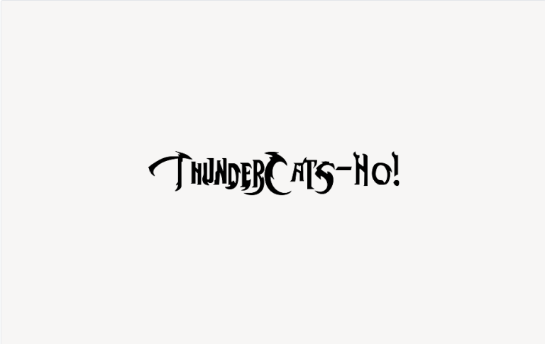 ThunderCats-Ho! - Font Free [ Download Now ]