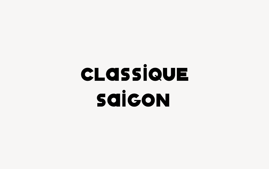 Classique Saigon - Font Free [ Download Now ]