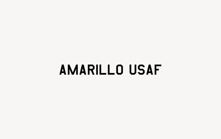 Amarillo USAF - Font Free [ Download Now ]
