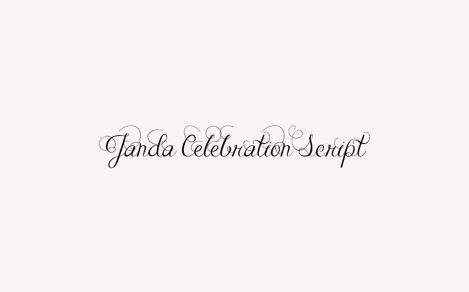 Janda Celebration Script - Font Free [ Download Now ]