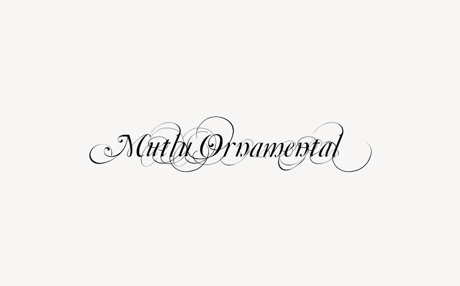 Mutlu Ornamental - Font Free [ Download Now ]