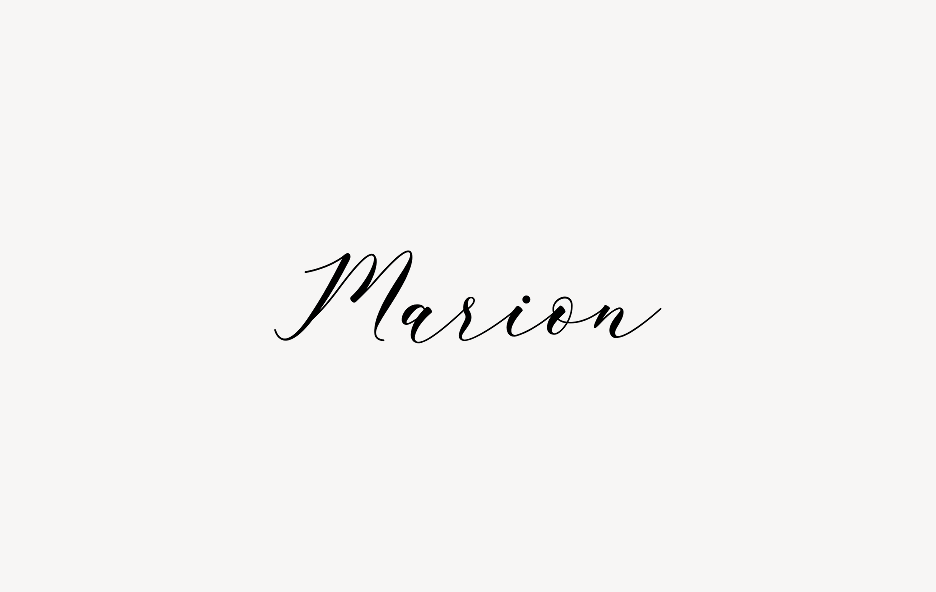 Marion - Font Free [ Download Now ]