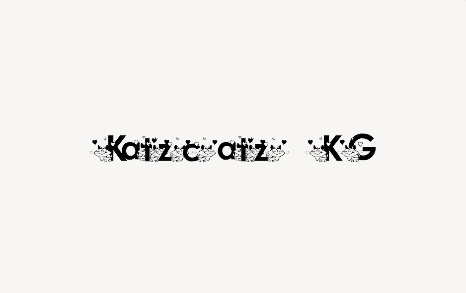 Katzcatz KG - Font Free [ Download Now ]