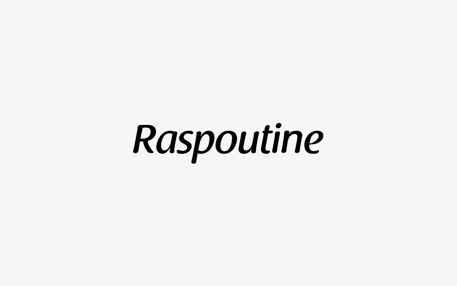 Raspoutine - Font Free [ Download Now ]