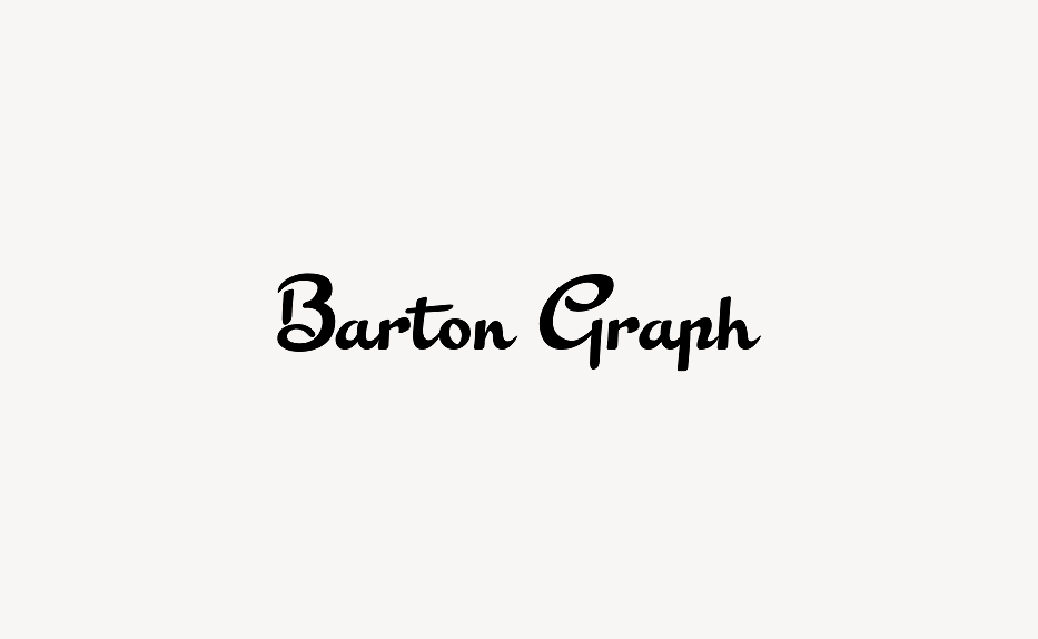 Barton Graph - Font Free [ Download Now ]