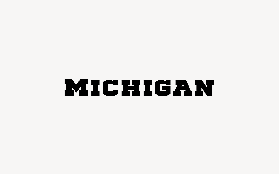 Michigan - Font Free [ Download Now ]