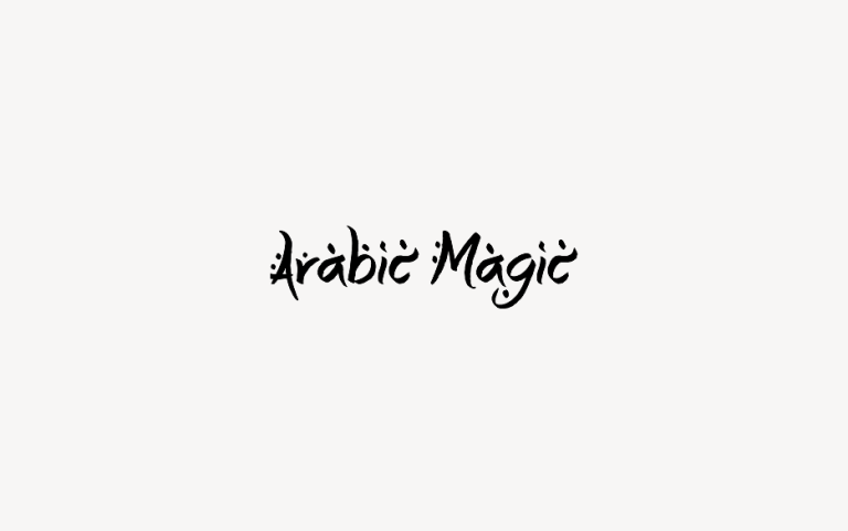 Arabic Magic - Font Free [ Download Now ]