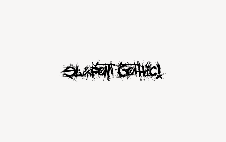 El&Font Gothic! - Font Free [ Download Now ]