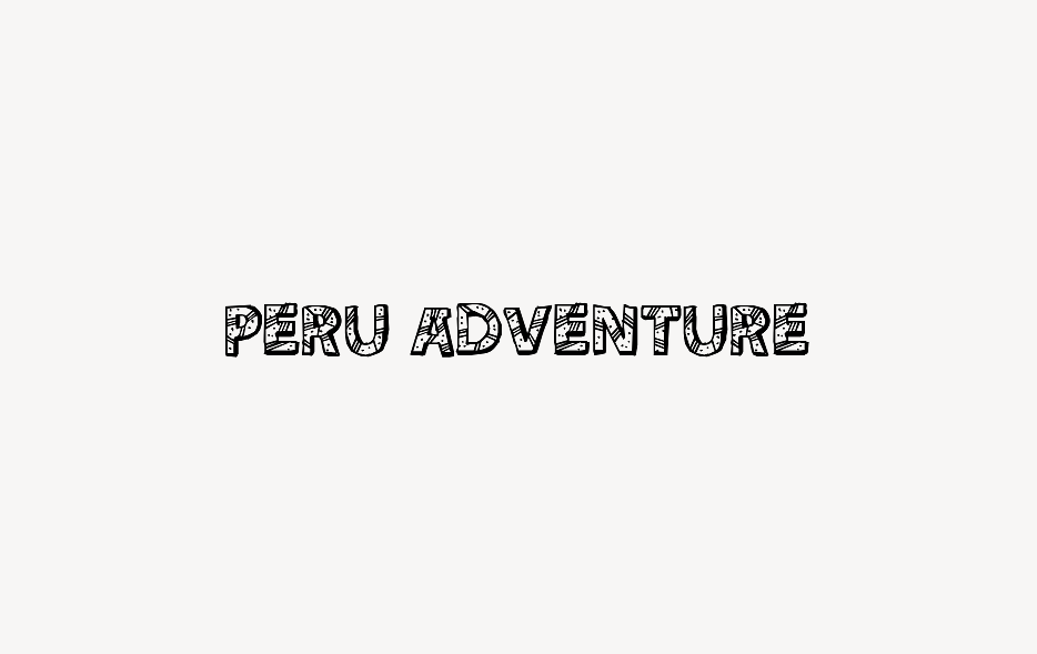 Peru Adventure - Font Free [ Download Now ]