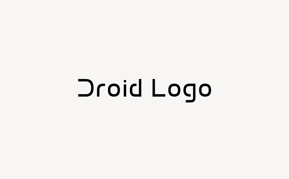 Droid Logo - Font Free [ Download Now ]