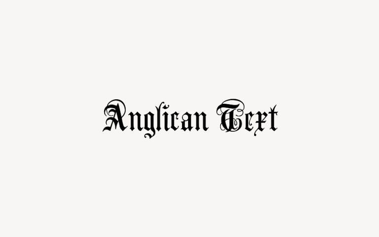 Anglican Text - Font Free [ Download Now ]