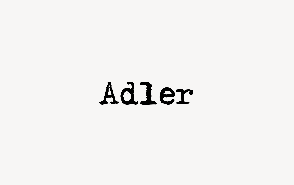 Adler - Font Free [ Download Now ]