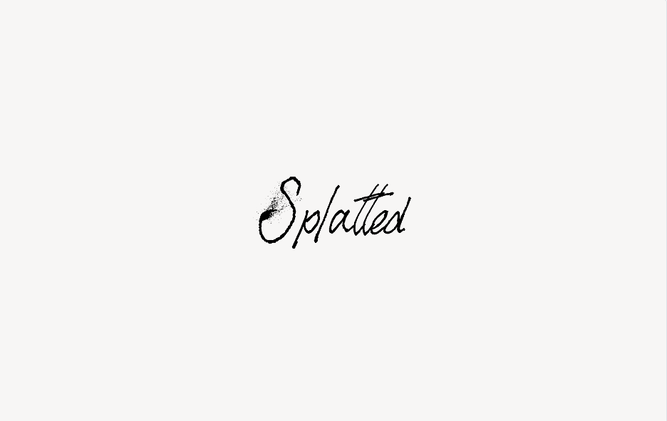Splatted - Font Free [ Download Now ]