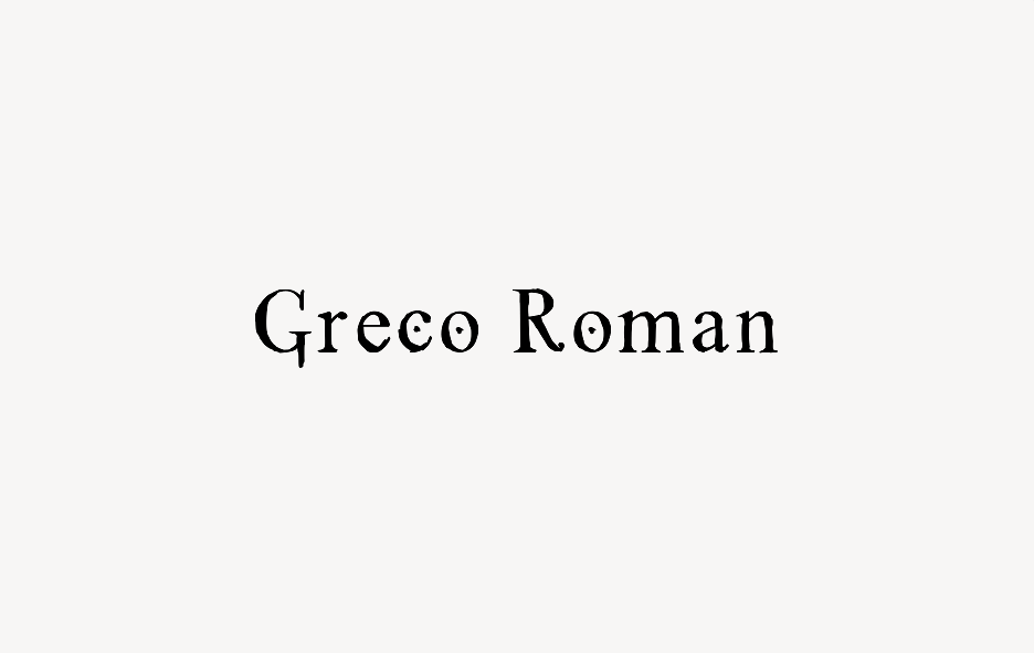 Greco Roman - Font Free [ Download Now ]